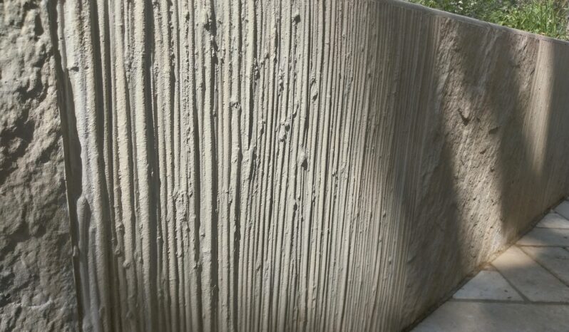 Mur en L matricé complet